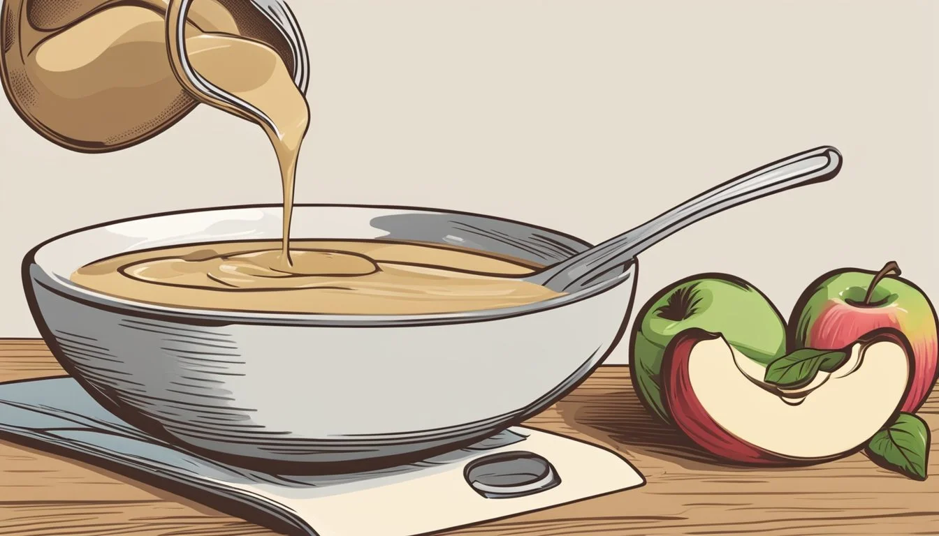 How to Substitute Unsweetened Applesauce for Sugar