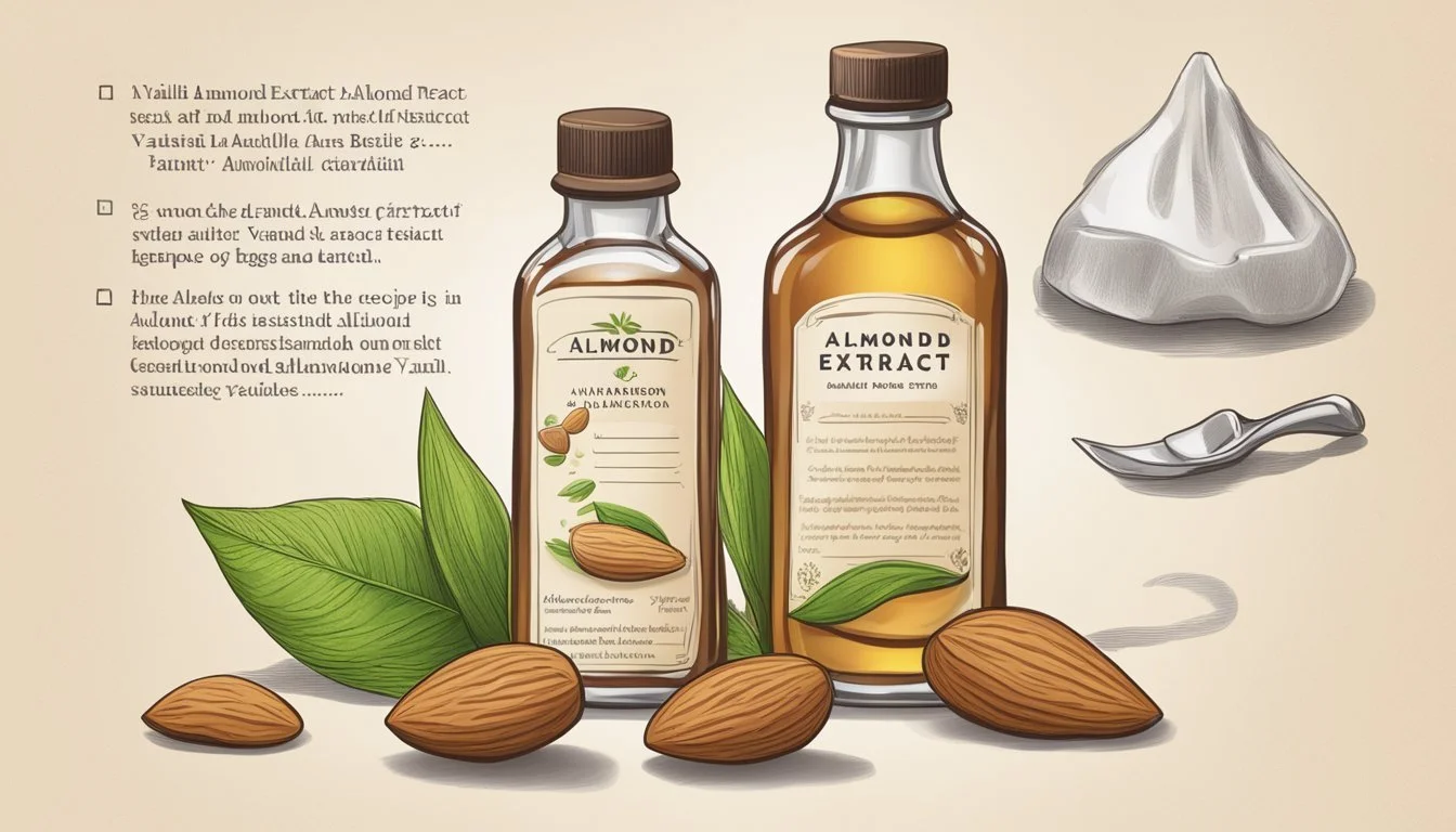 How to Substitute Almond Extract for Vanilla Extract