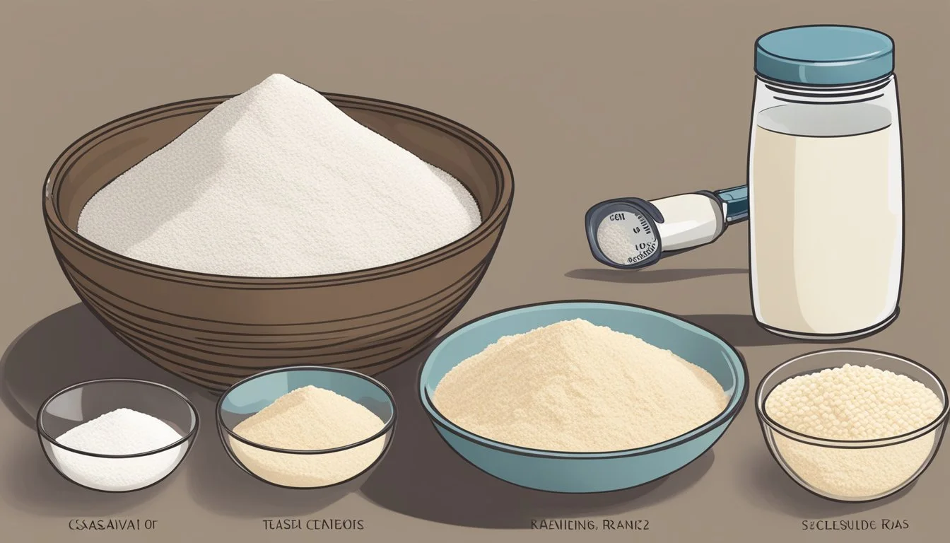 How to Substitute Cassava Flour for Tapioca Flour