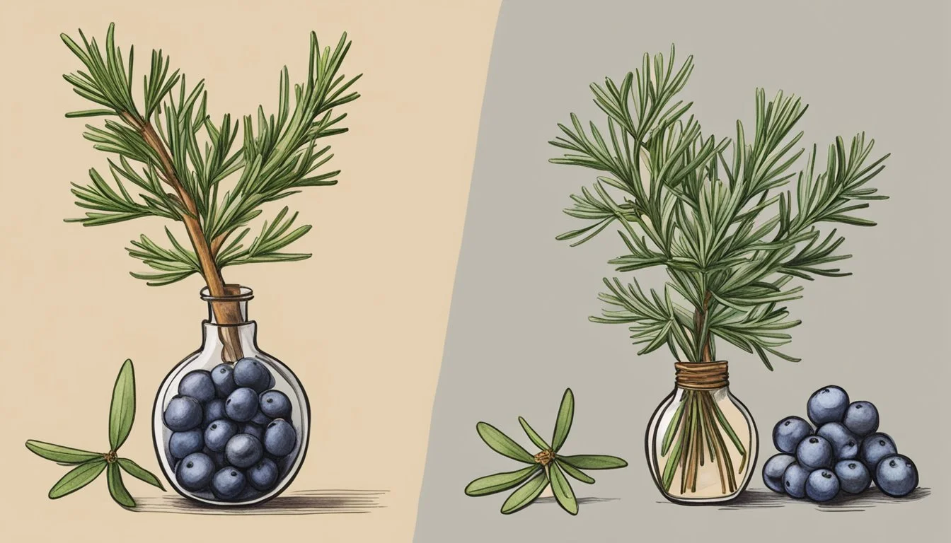 How to Substitute Juniper Berries for Rosemary