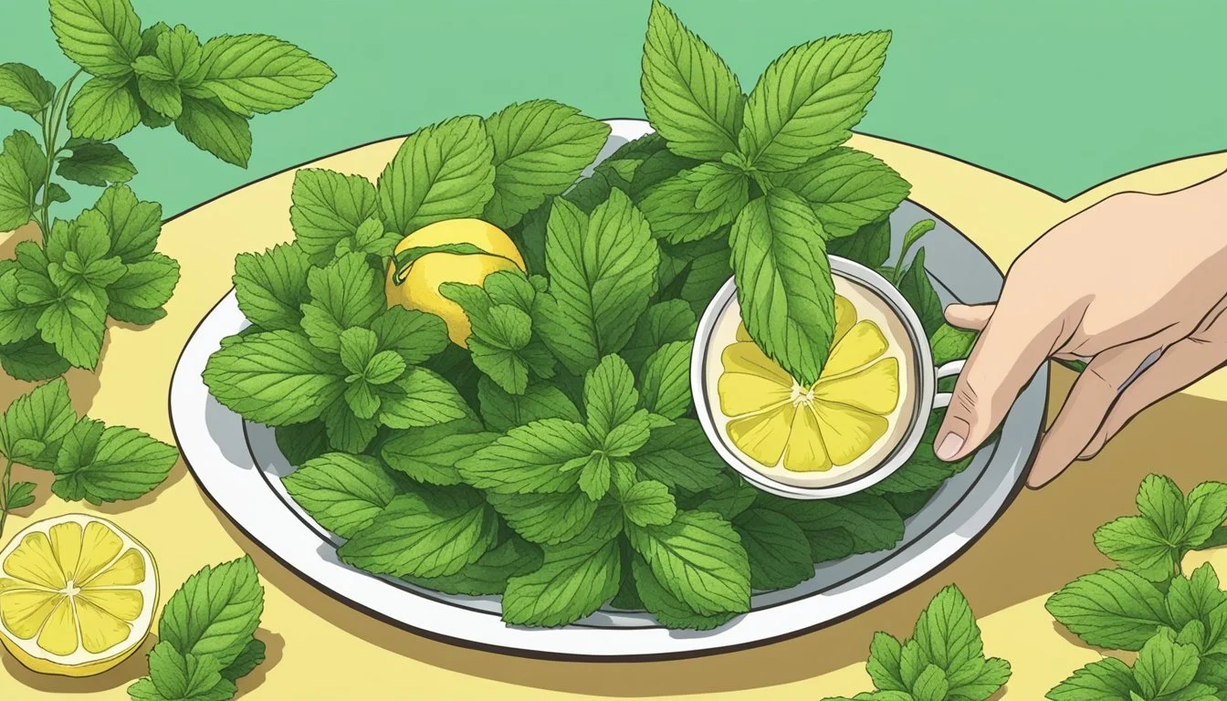 How to Substitute Lemon Balm for Mint