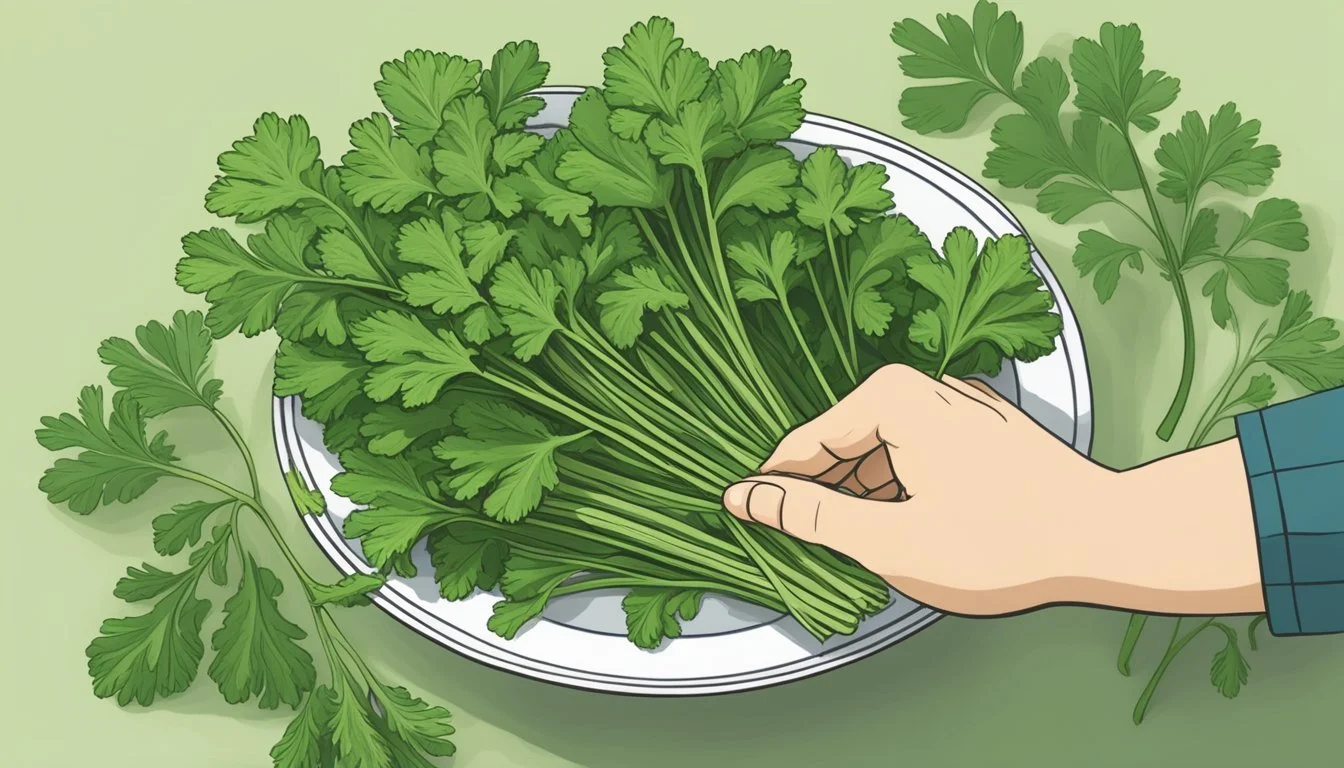 How to Substitute Flat-Leaf Parsley for Cilantro