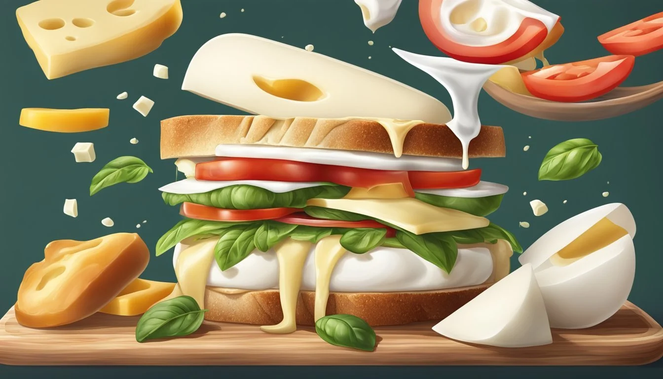 How to Substitute Mozzarella for Provolone Cheese