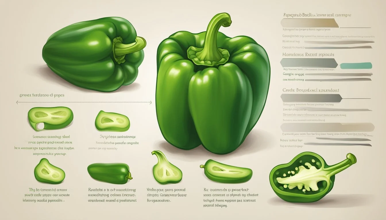 How to Substitute Green Bell Pepper for Red Bell Pepper