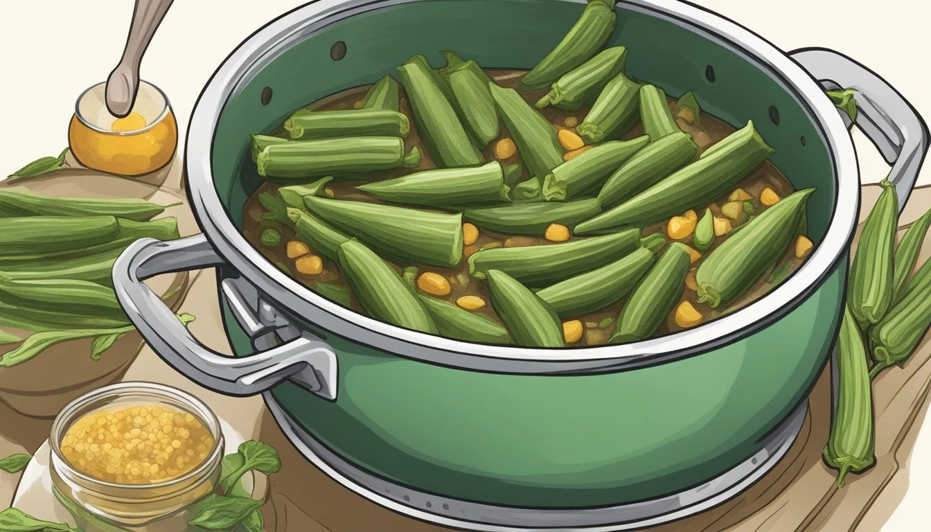 How to Substitute Okra for Zucchini in Gumbo