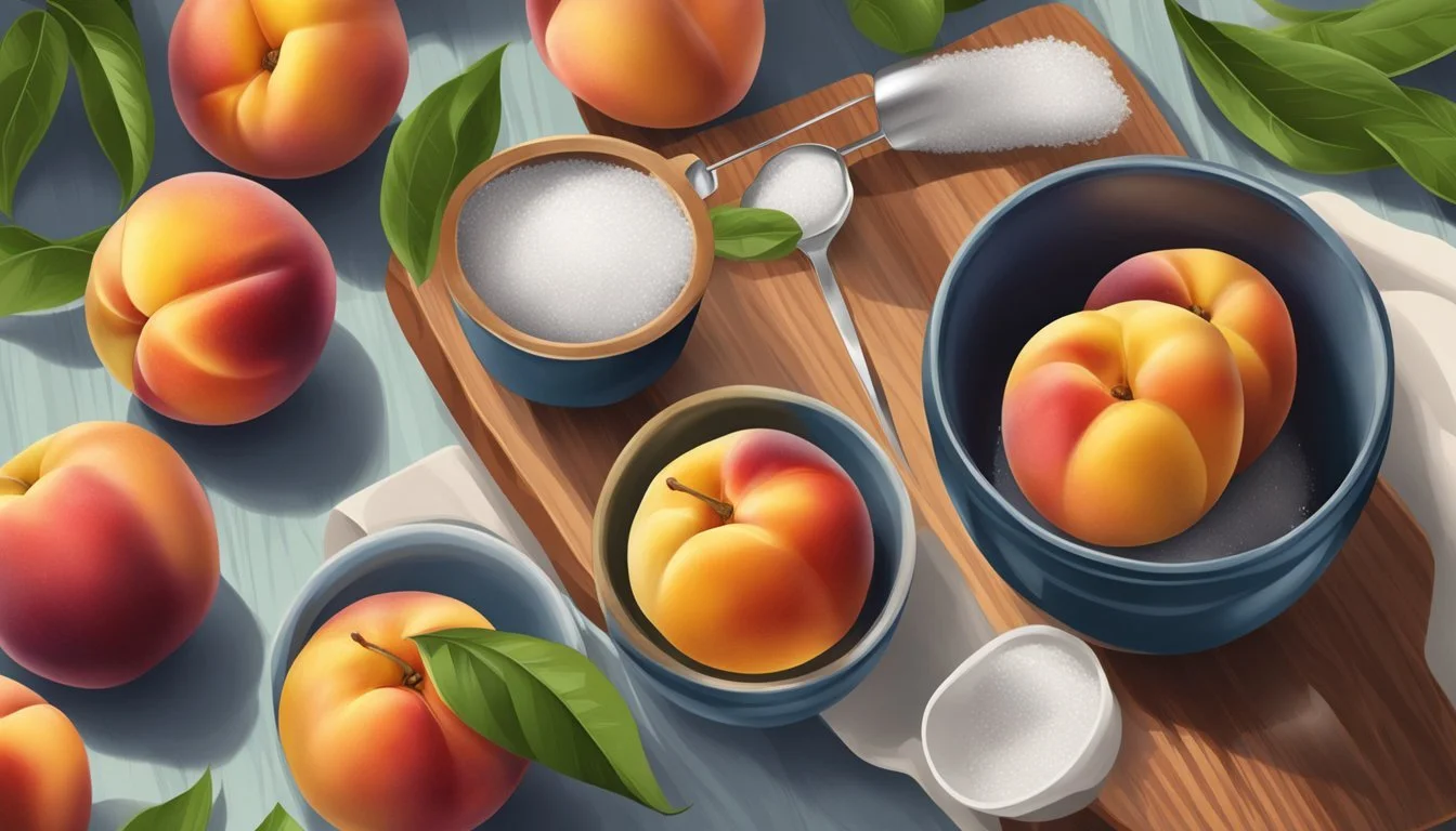 How to Substitute Nectarines for Peaches in Recipes