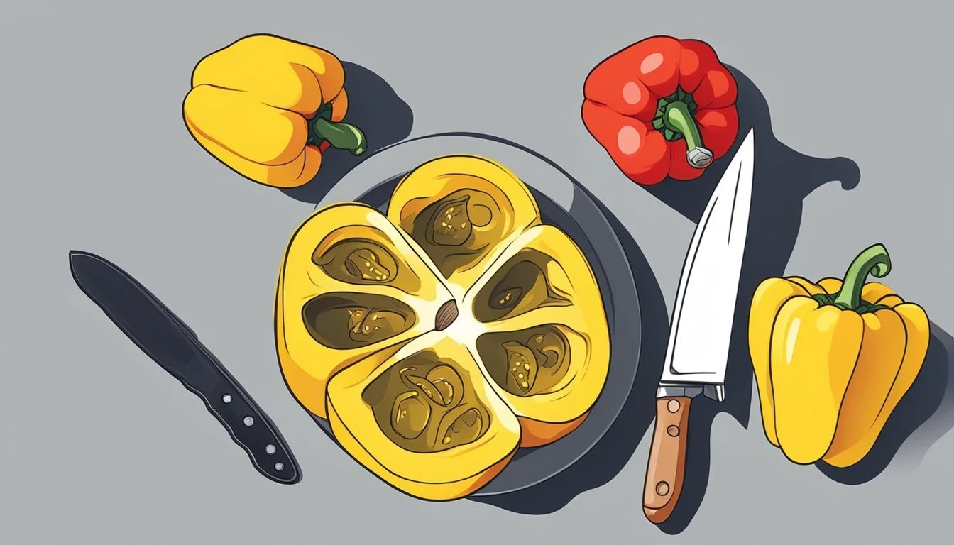 How to Substitute Yellow Bell Pepper for Red Bell Pepper