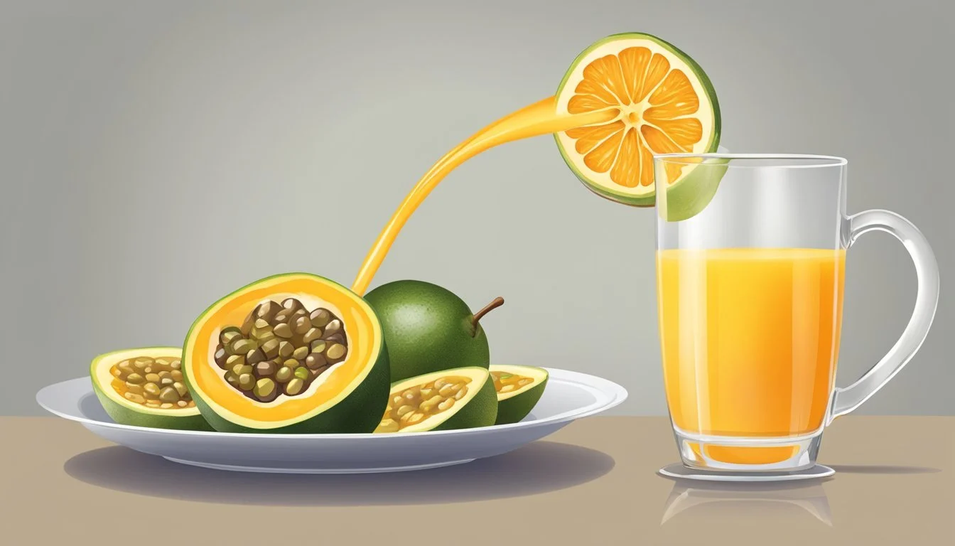 How to Substitute Passion Fruit Juice for Orange Juice