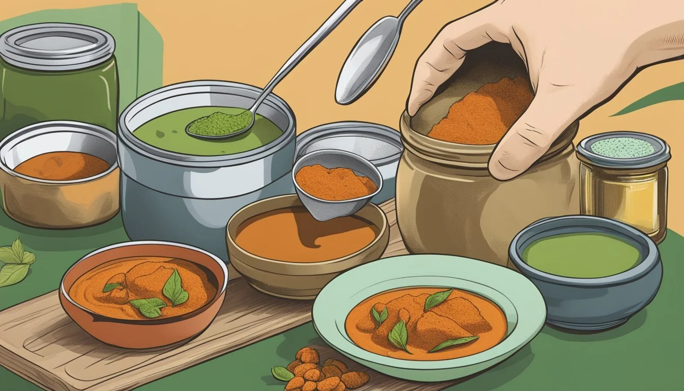 How to Substitute Red Curry Paste for Green Curry Paste