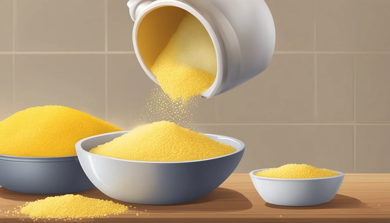 How to Substitute Yellow Cornmeal for White Cornmeal