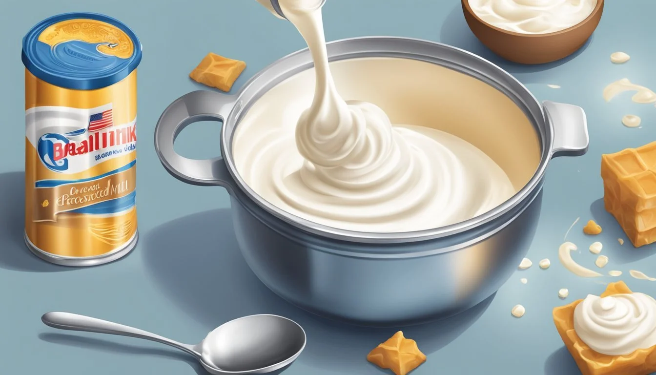 How to Substitute Evaporated Milk for Heavy Cream