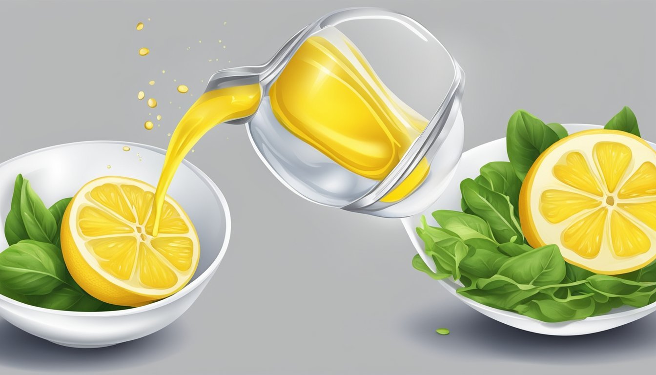 How to Substitute Lemon Juice for Vinegar in Salad Dressing