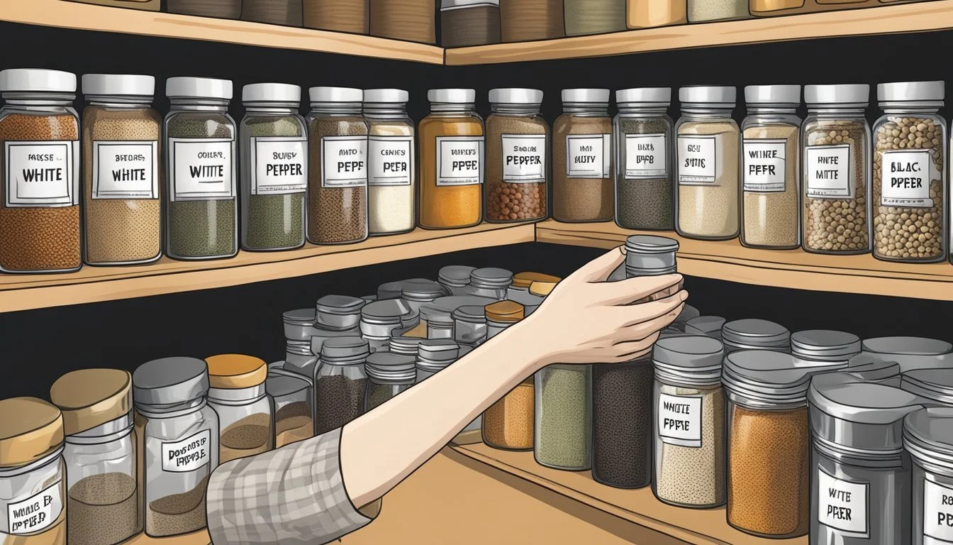 How to Substitute White Pepper for Black Pepper