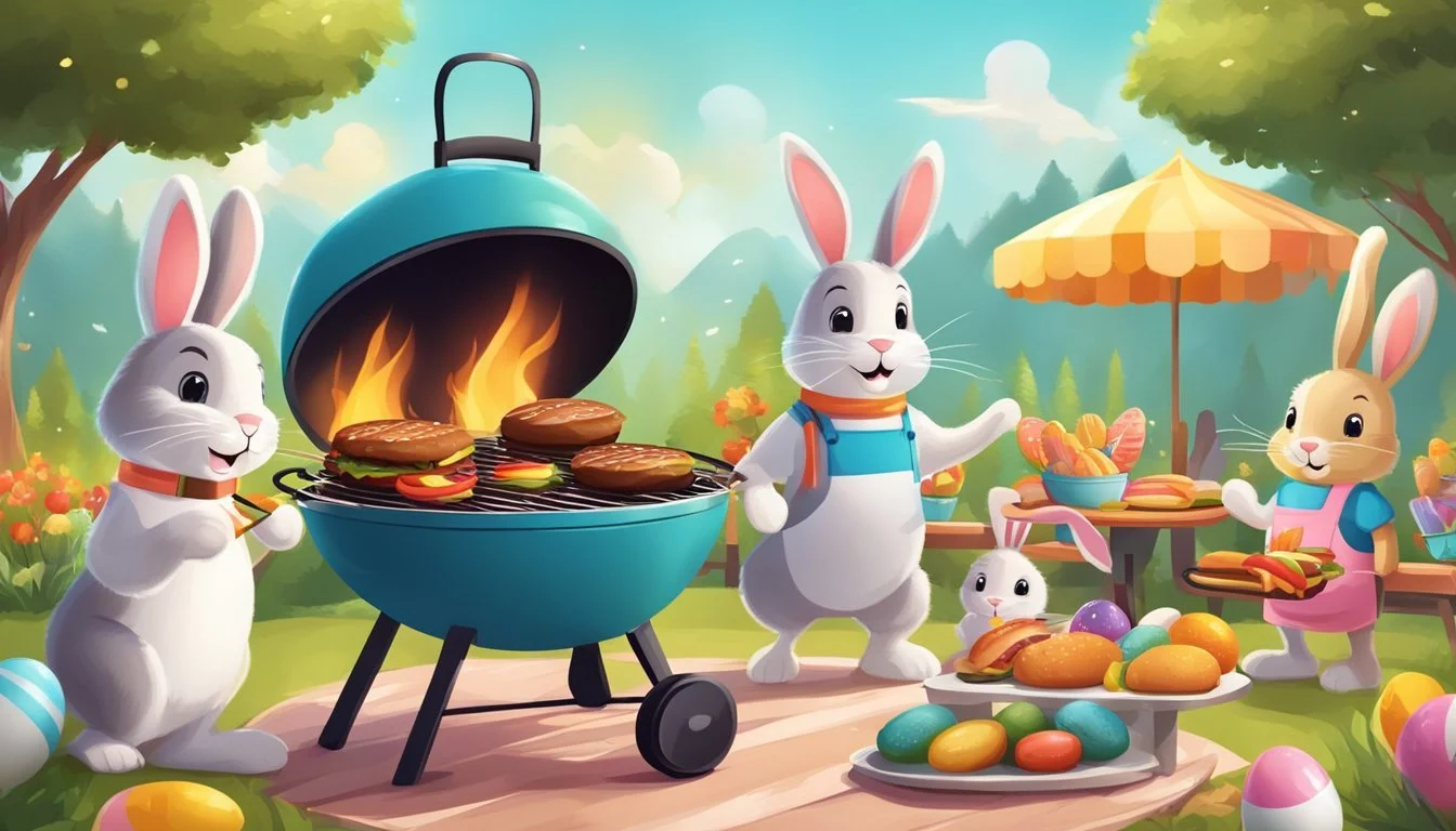 Easter Bunny Burgers