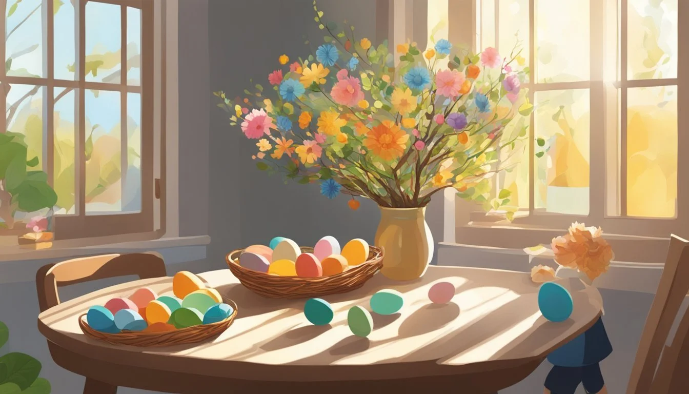 Easter Crafts with Natural Materials