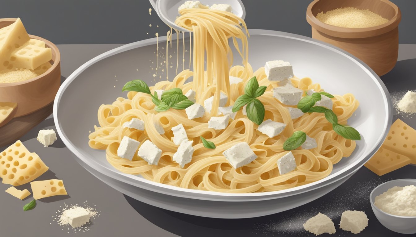 How to Substitute Goat Cheese for Ricotta in Pasta Dishes