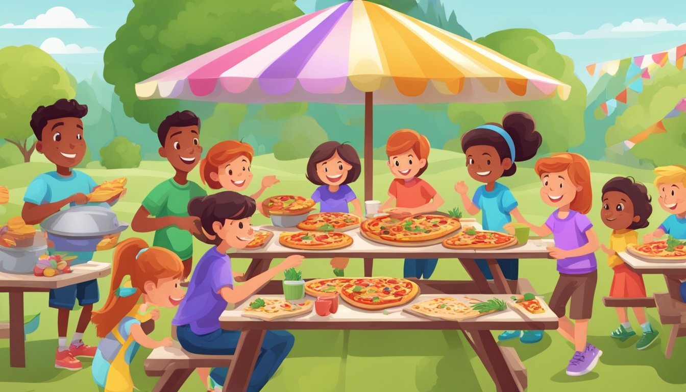 Easter Grilled Pizza