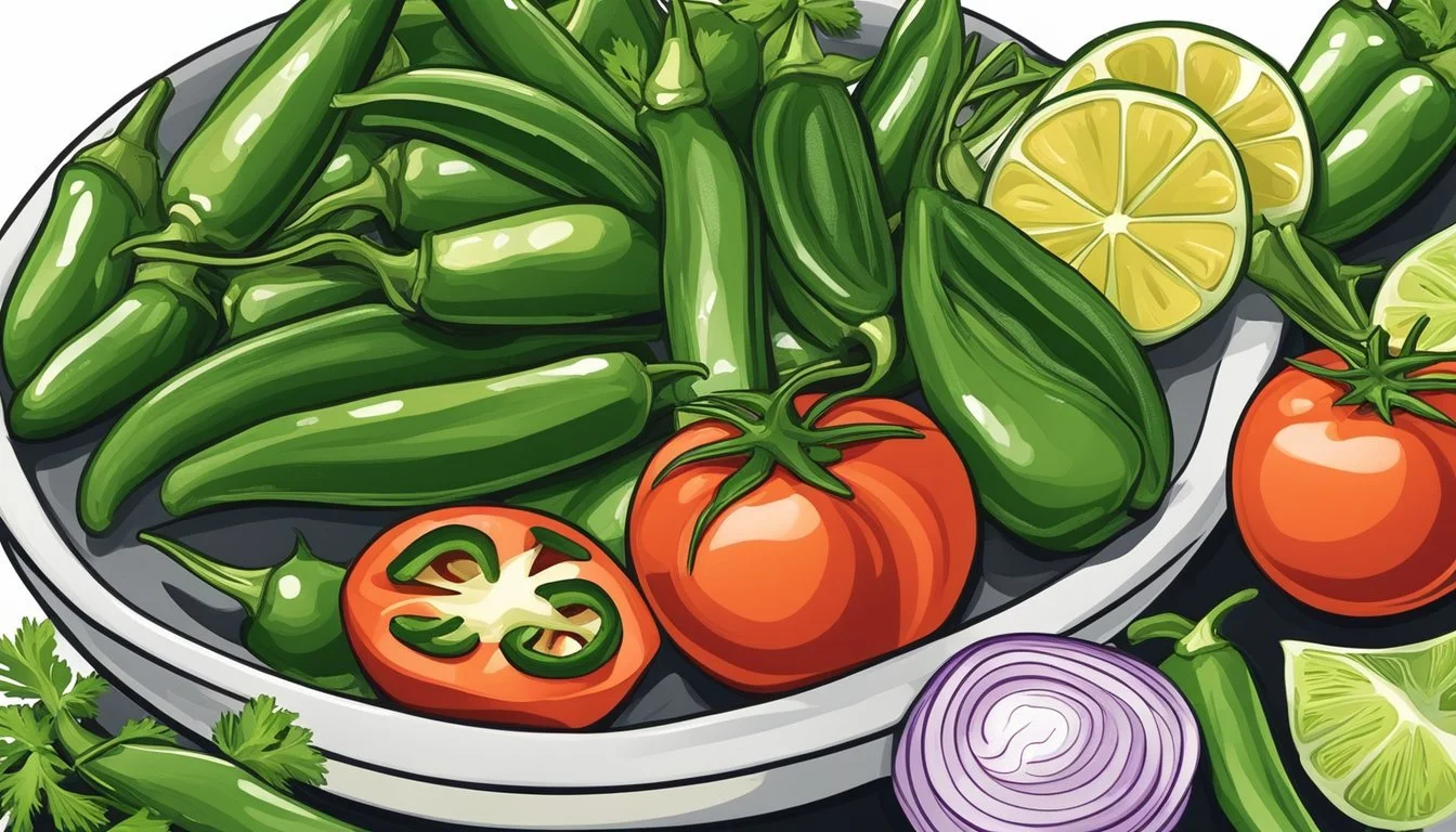 How to Substitute Jalapeños for Serrano Peppers in Salsa