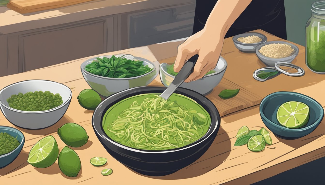 How to Substitute Lime Juice for Tamarind Paste in Pad Thai