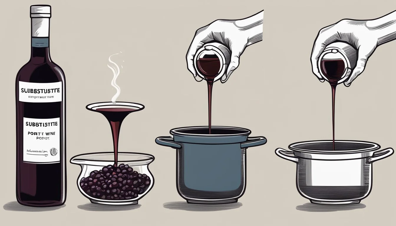 How to Substitute Red Wine for Port in Cooking