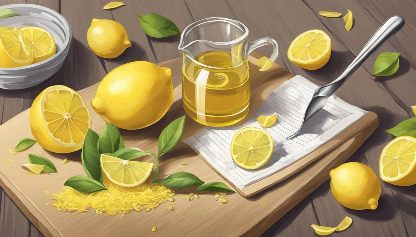How to Substitute Lemon Extract for Lemon Zest