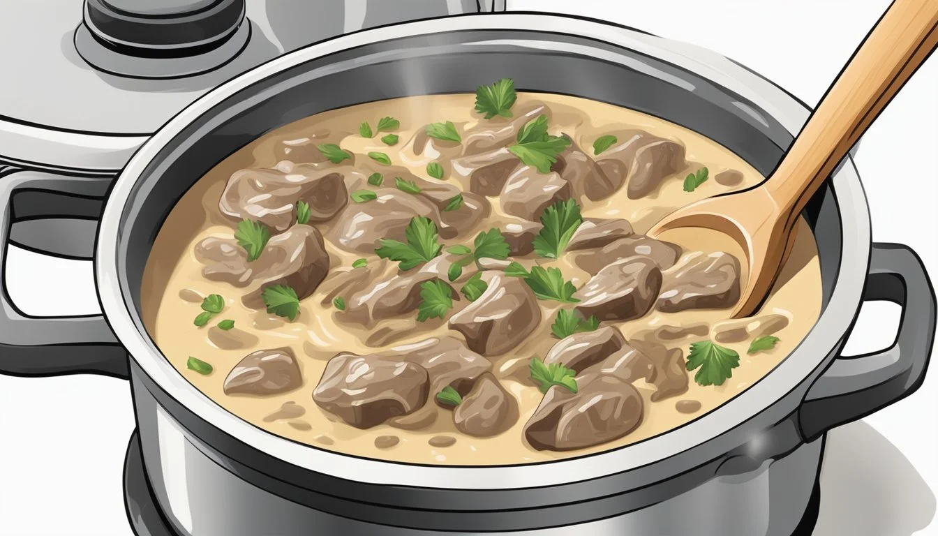 Best Way to Reheat Beef Stroganoff