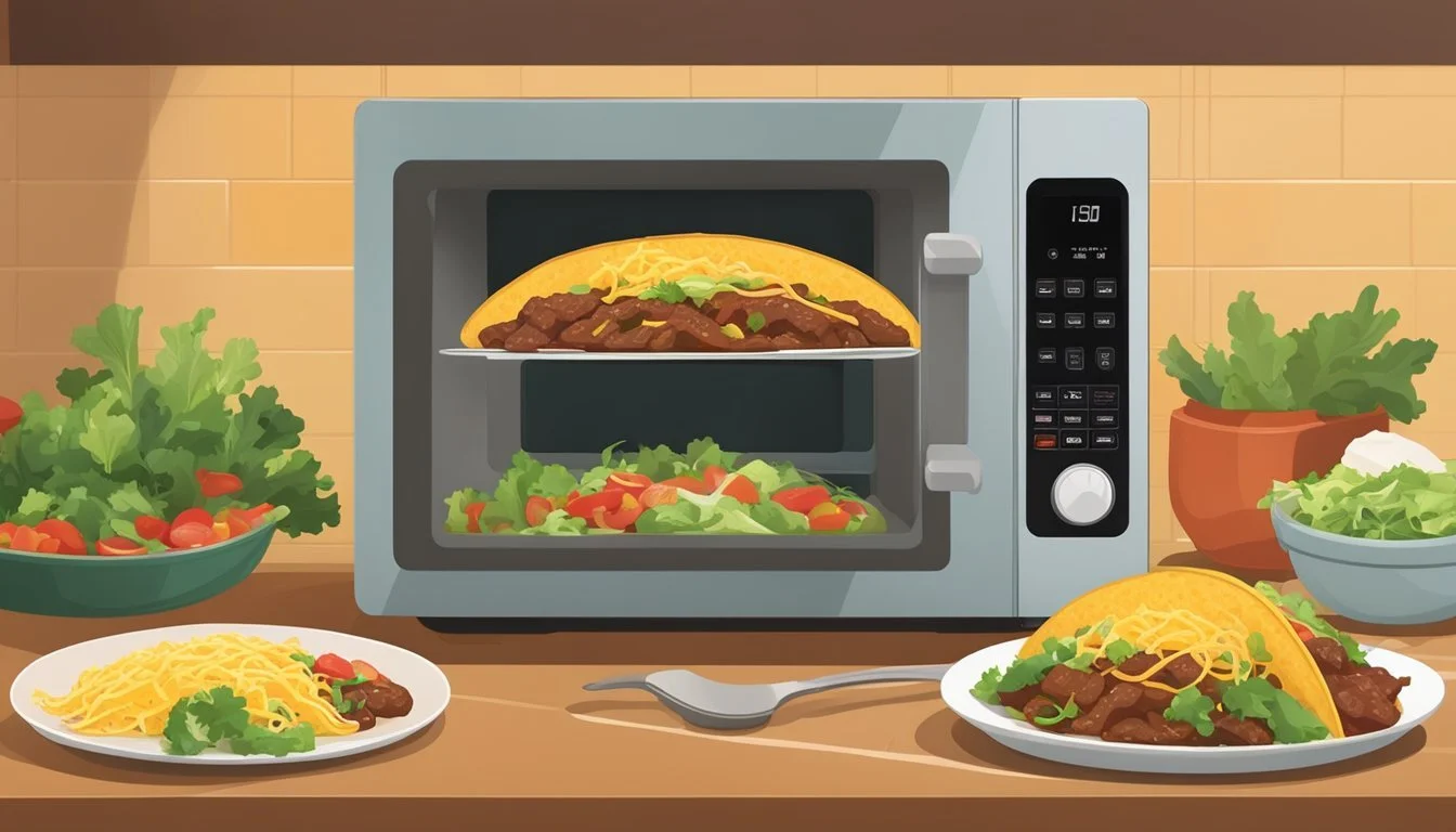 Best Way to Reheat a Beef Taco Salad