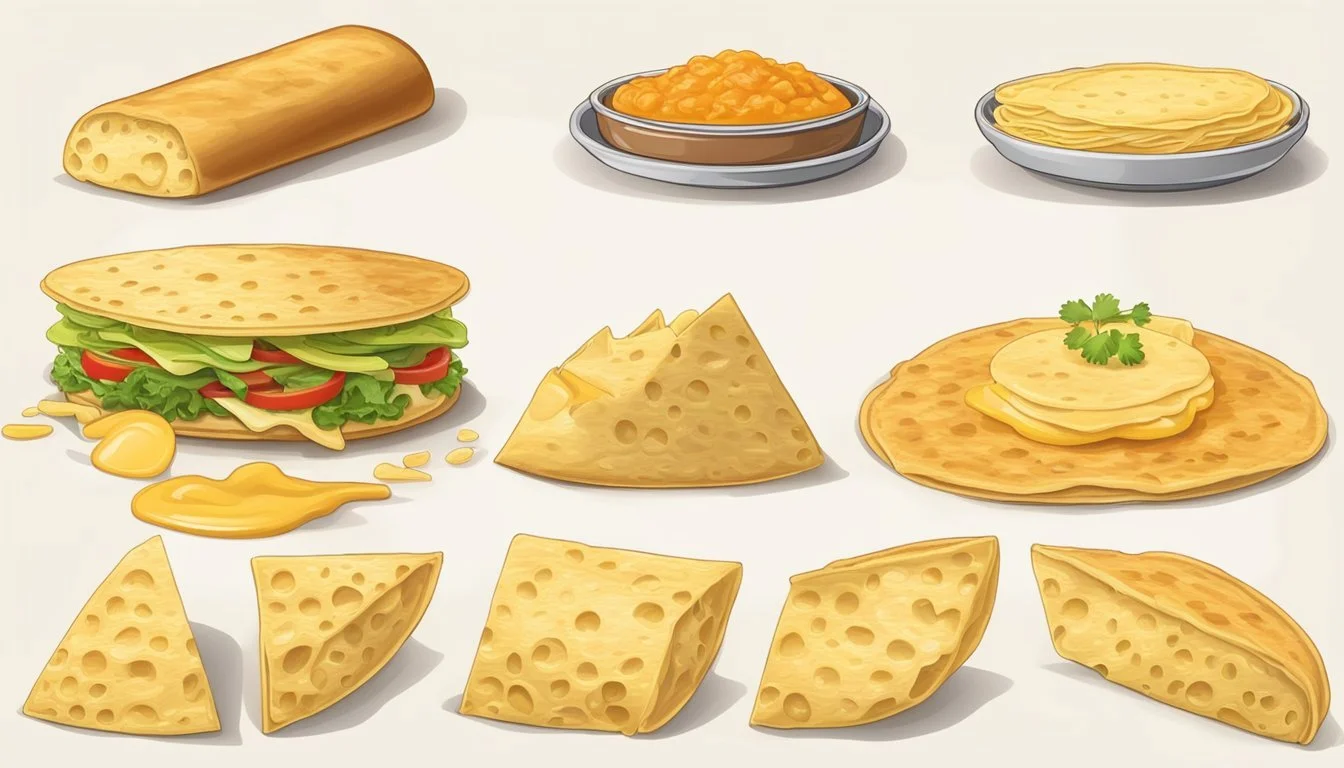 How to Substitute Jack Cheese for Cheddar in Quesadillas