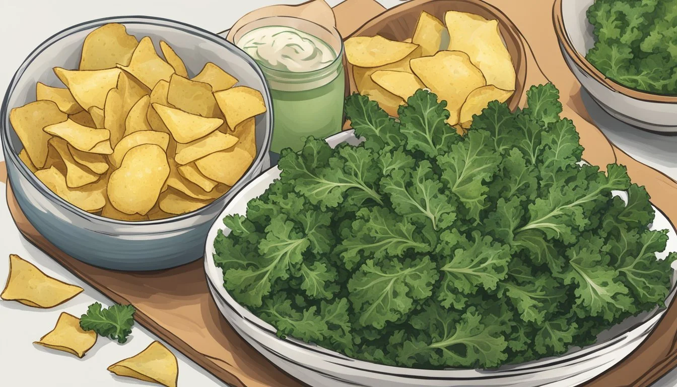 How to Substitute Kale Chips for Potato Chips in Snacks