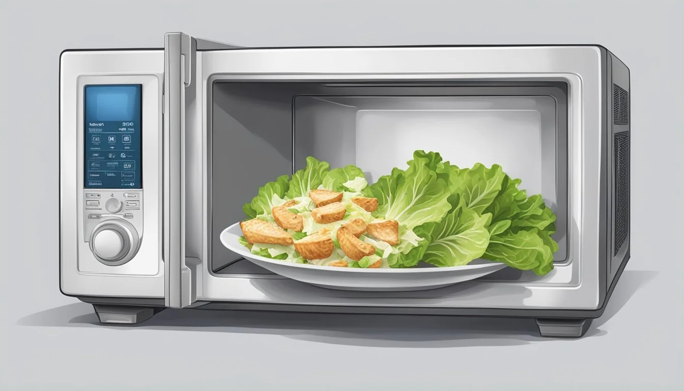 Best Way to Reheat a Chicken Caesar Salad