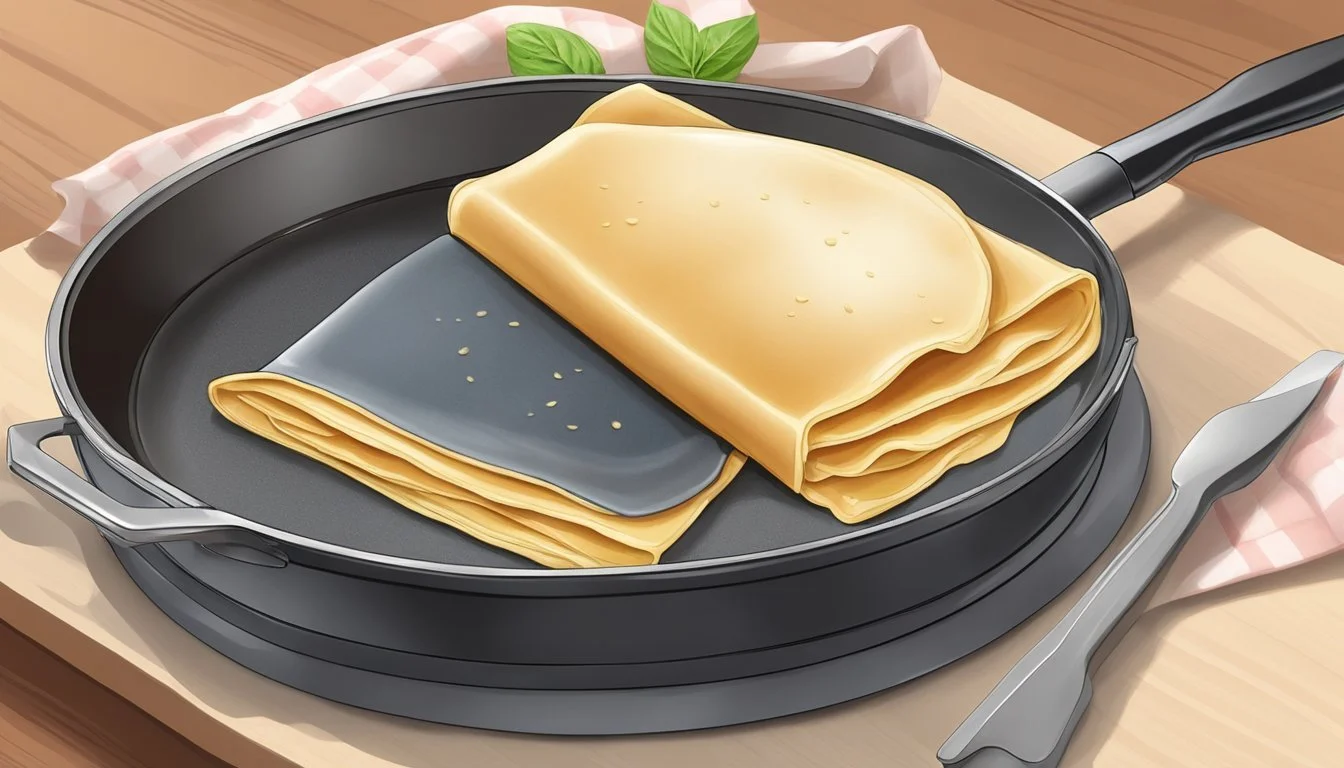 Best Way to Reheat a Crepe