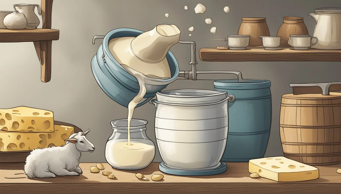How to Substitute Goat Milk for Sheep Milk in Cheese Making