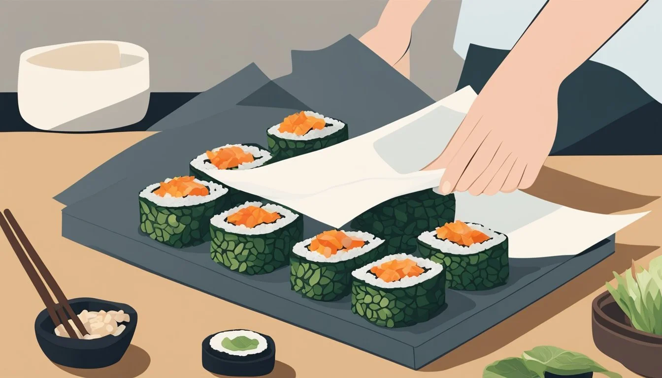 How to Substitute Nori Sheets for Kelp in Sushi