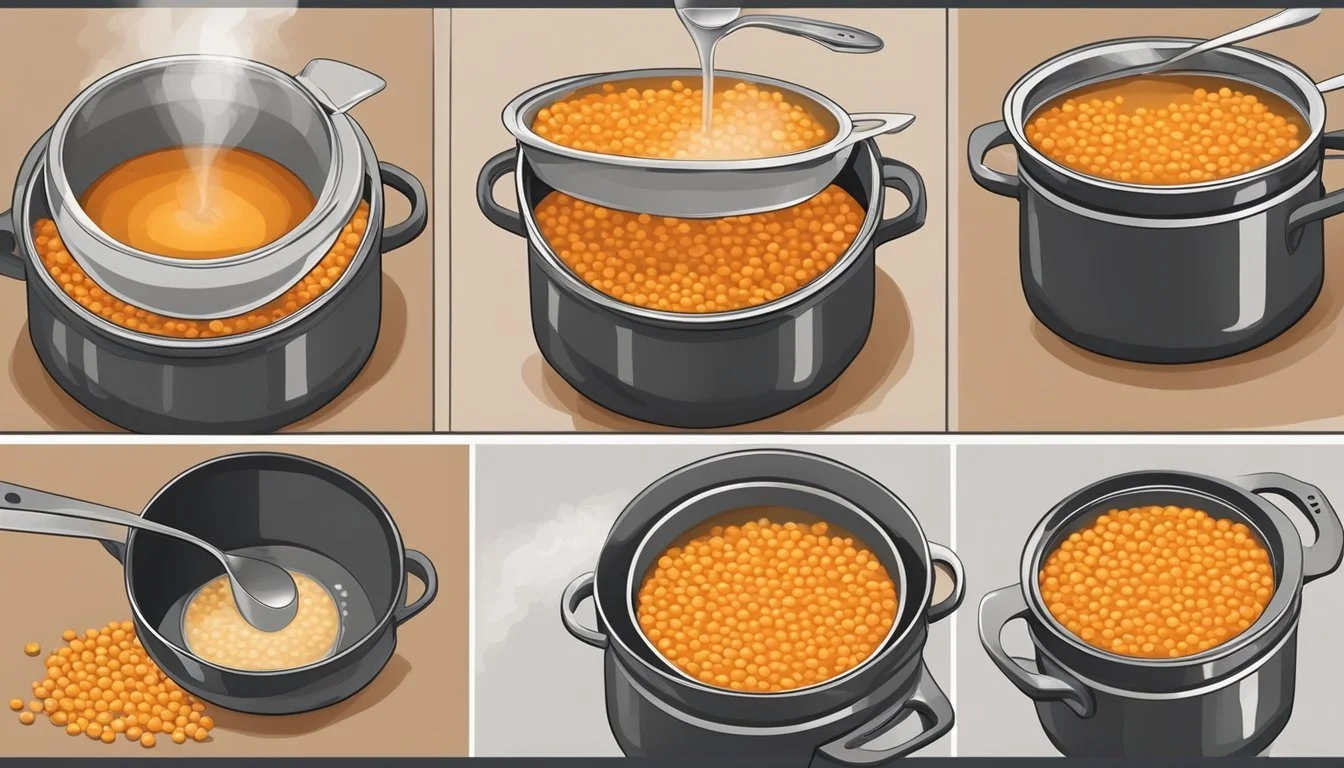 How to Substitute Red Lentils for Brown Lentils in Soups