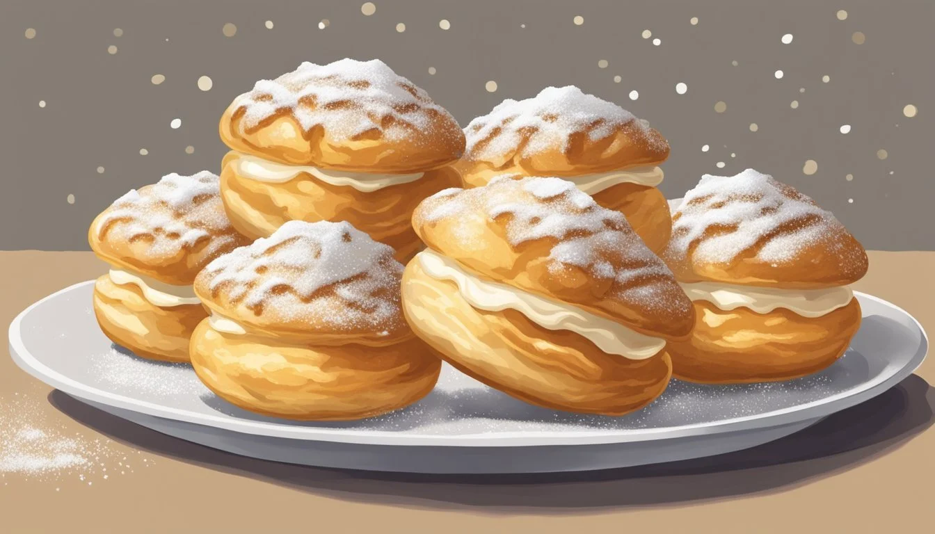 How Long Do Freshly Prepared Cream Puffs Last?