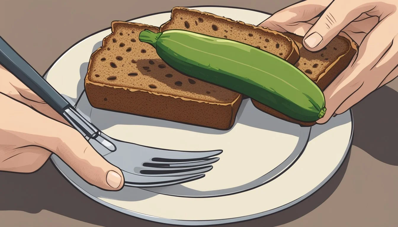 How do you eat zucchini bread?