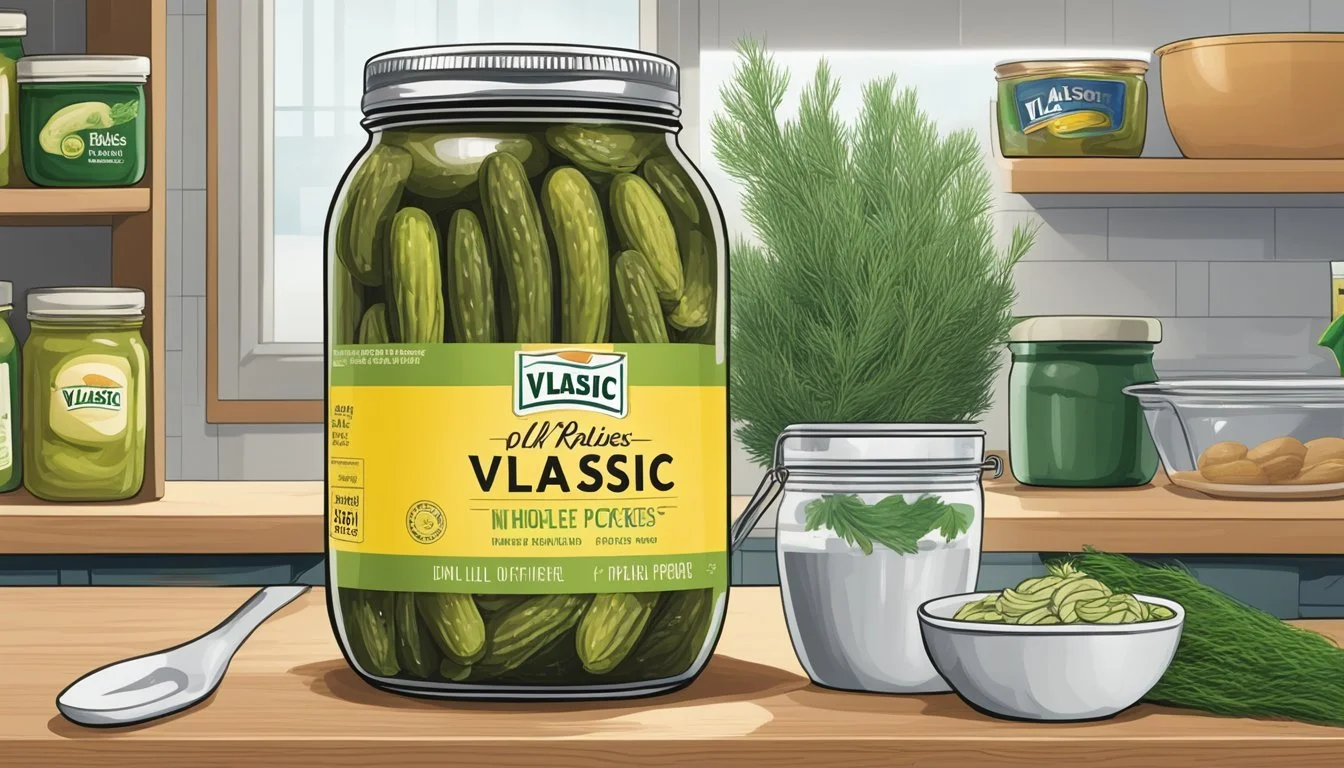 How Long Does Vlasic Original Dill Whole Pickles Last?