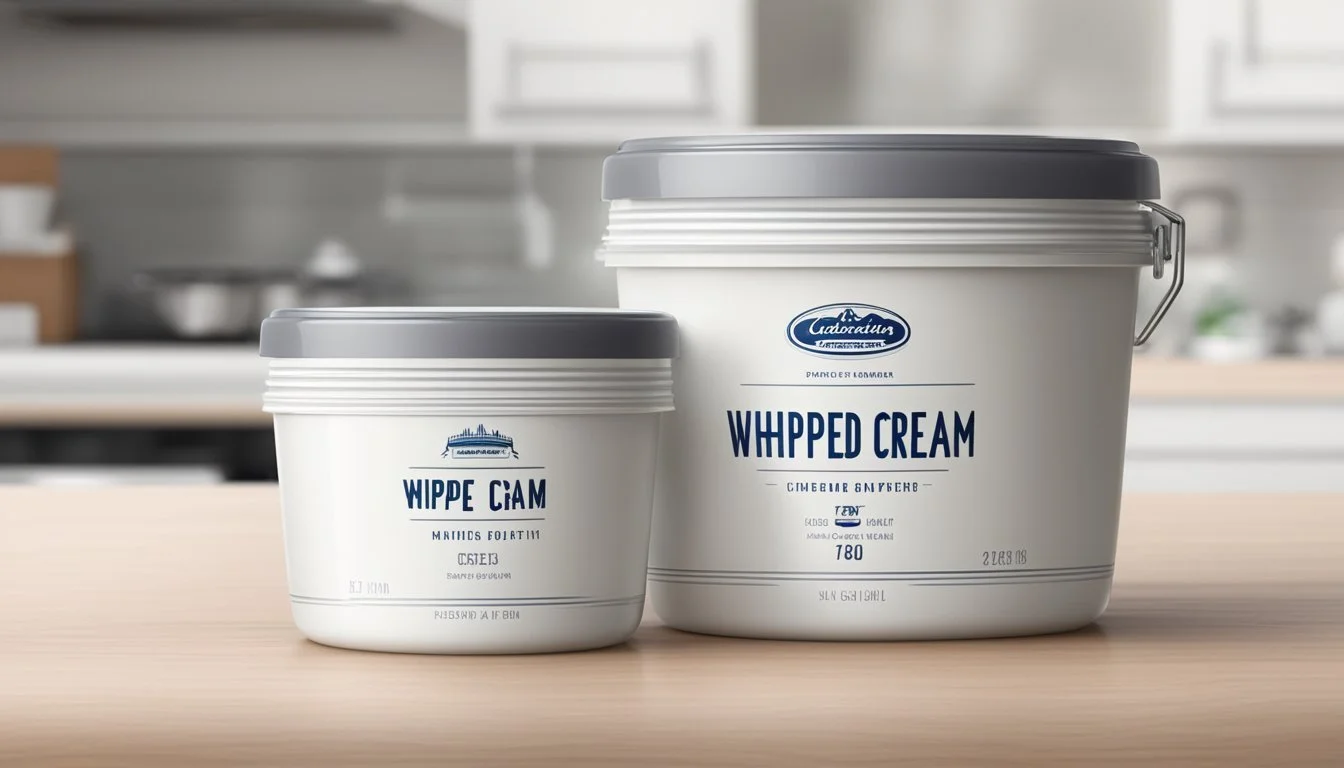 How Long Do Whipped Cream Tubs Last?