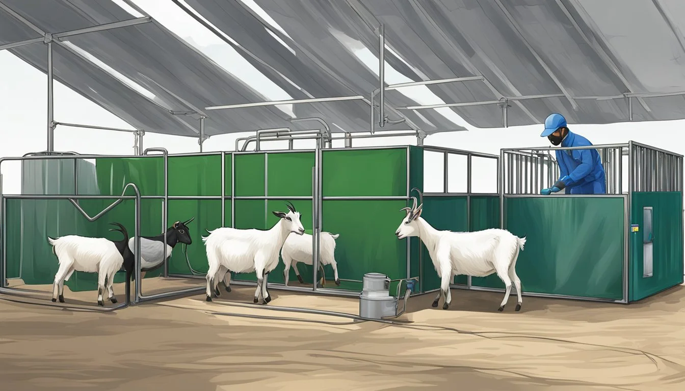 How do I Properly Disinfect My Goat Pens and Equipment