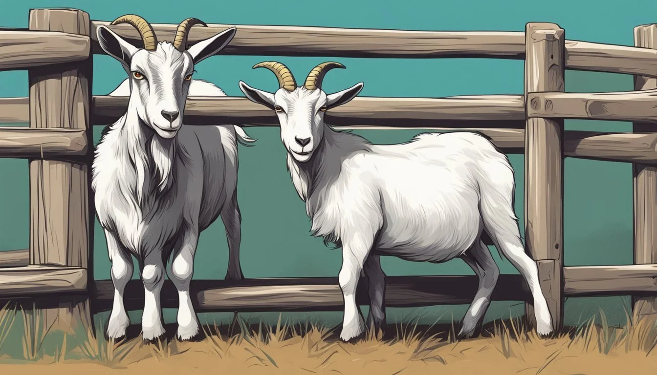 How do I deal with aggressive behavior in goats