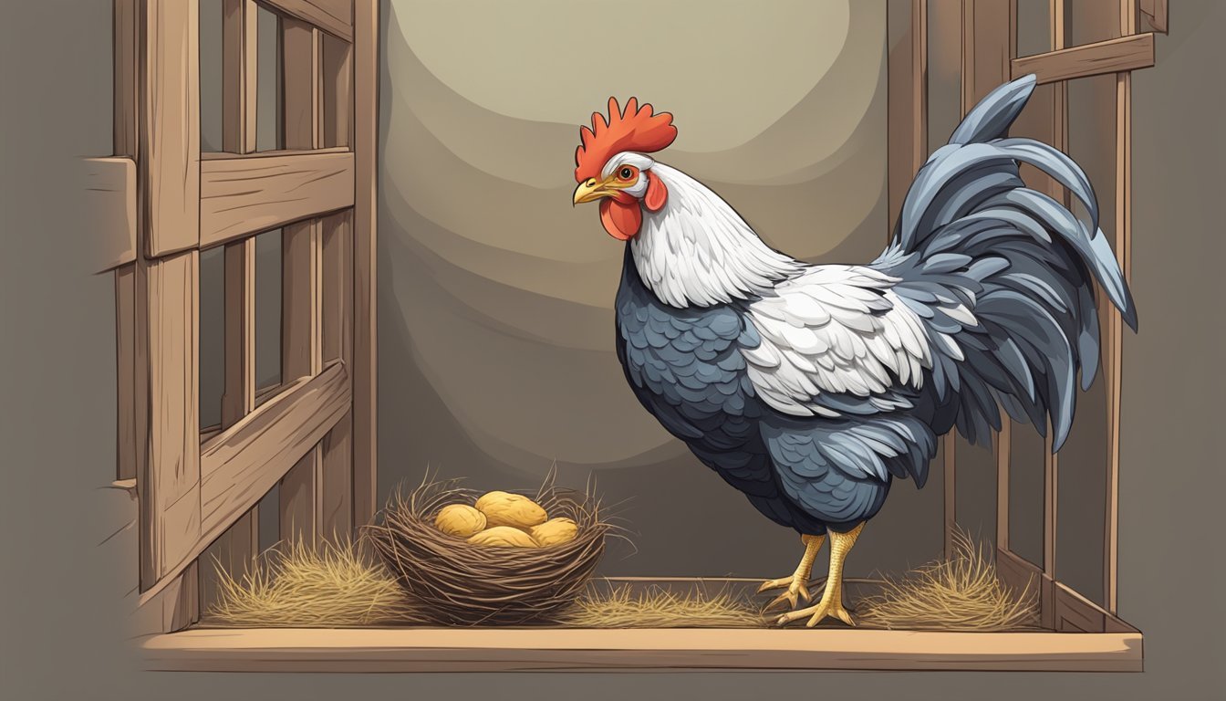 How do I Deal with a Chicken That Has Gone Broody Without Eggs