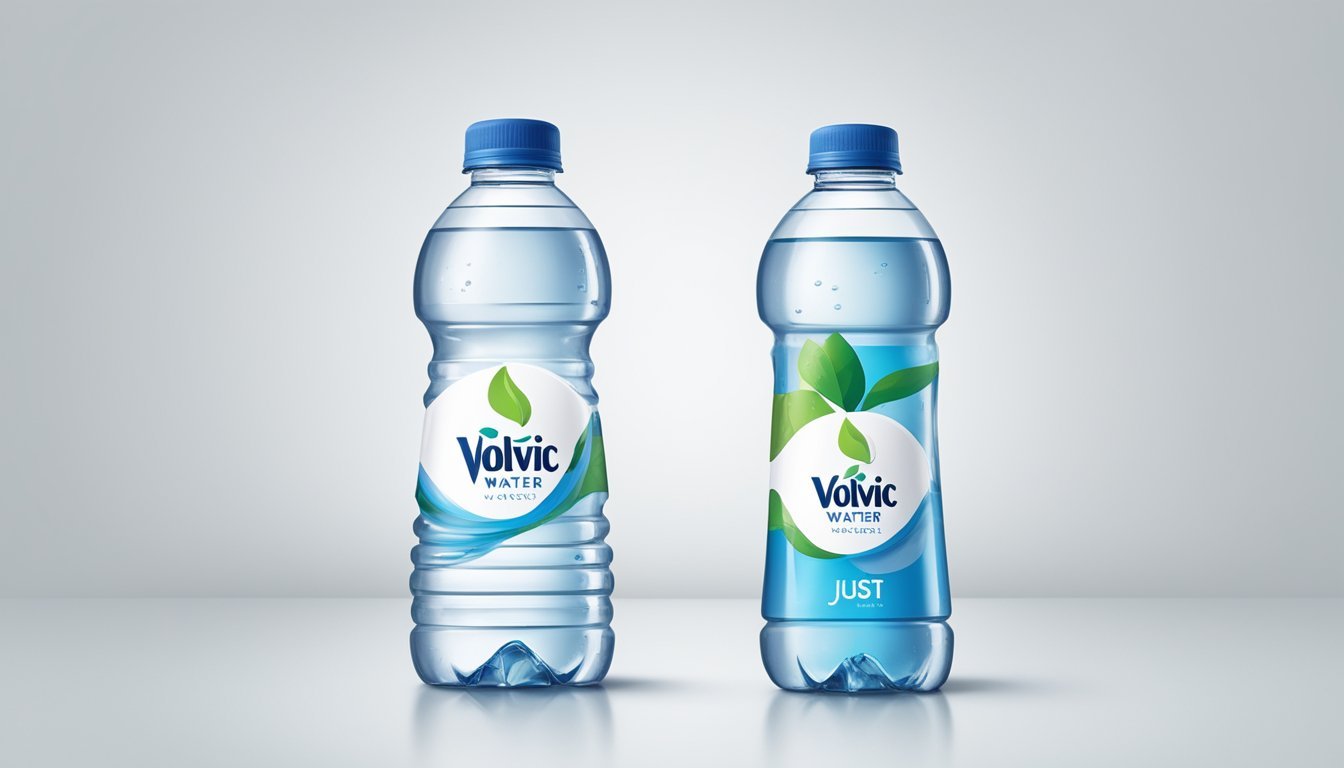 Just Water vs. Volvic
