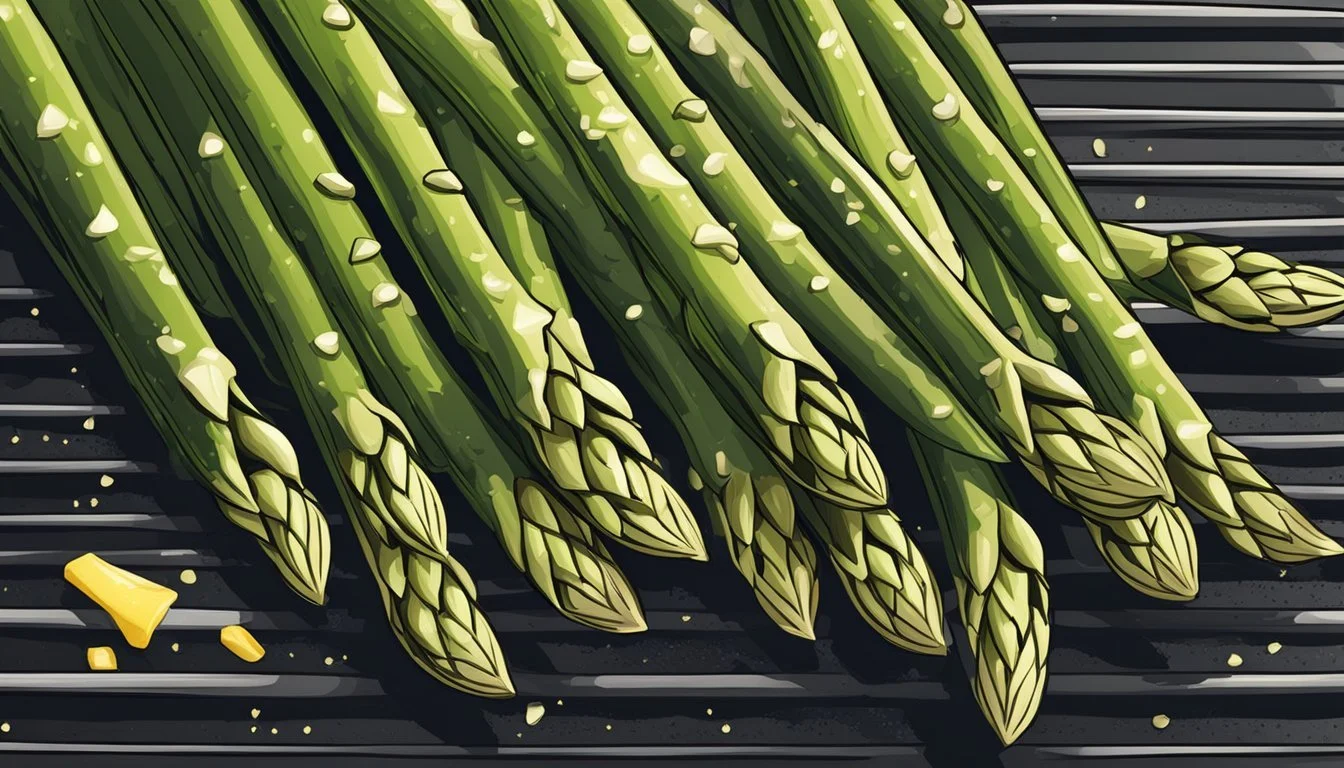 Cowboy Butter Grilled Asparagus