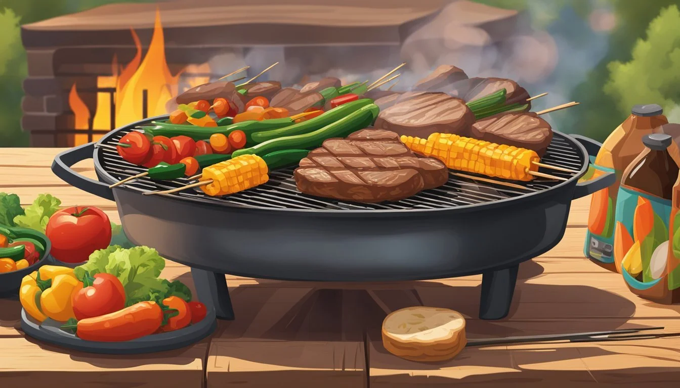 Cowboy Butter Pork Skewers