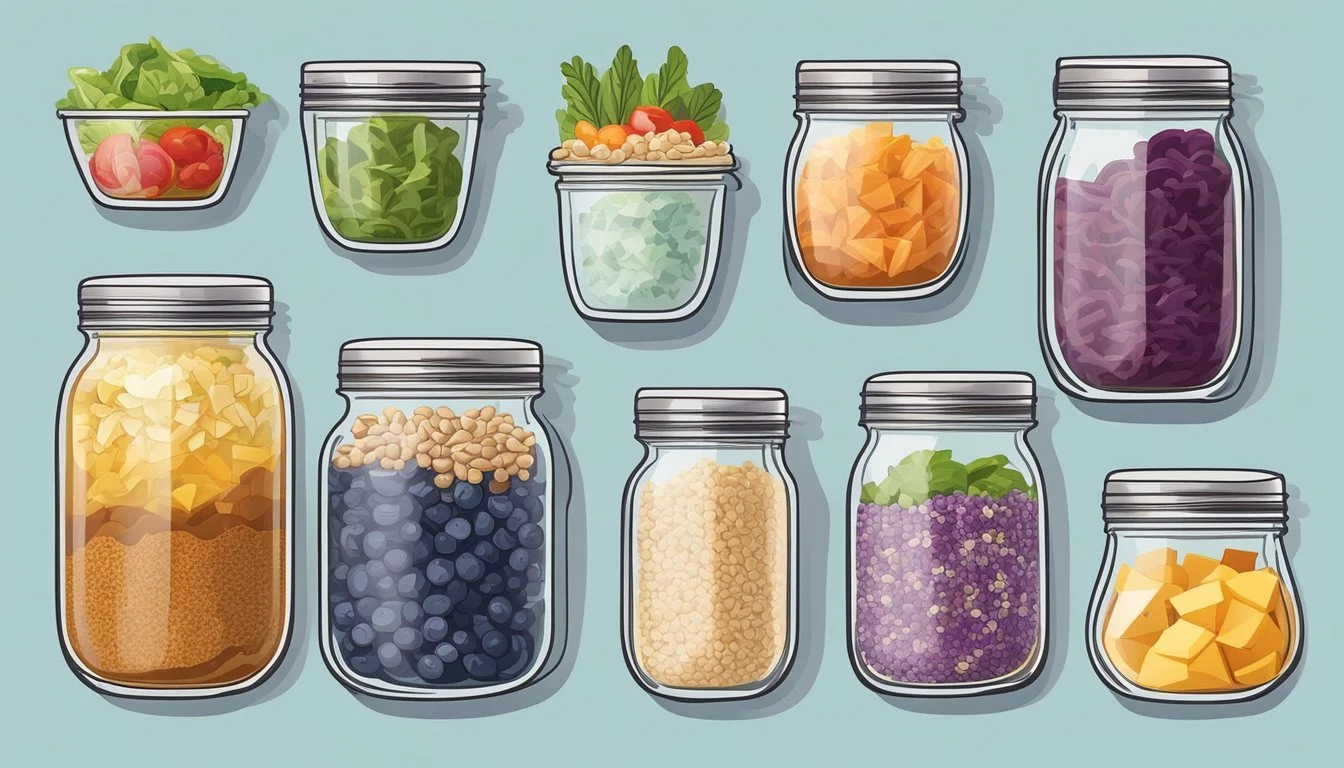 6 Mason Jar Meal Prep Recipes