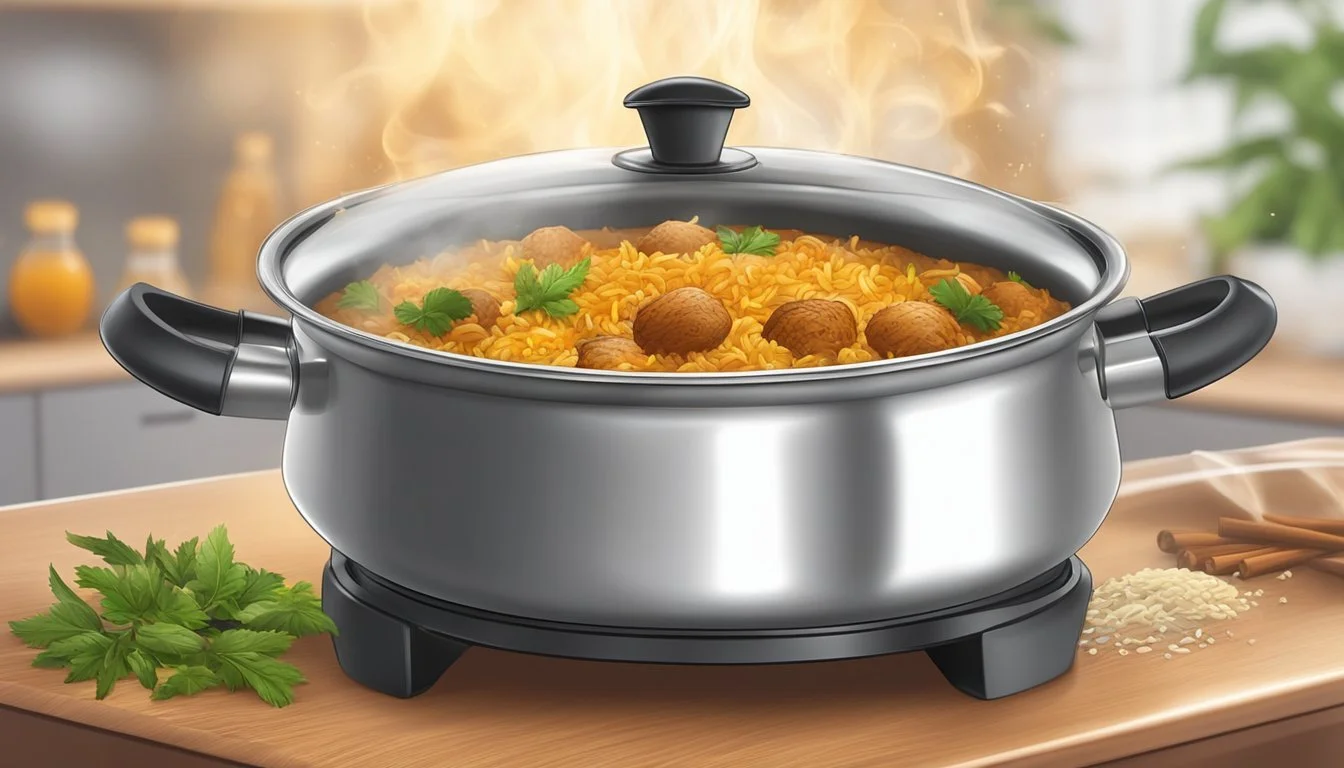 Best Way to Reheat Biryani