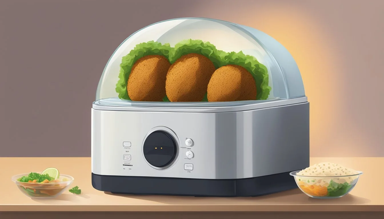 Best Way to Reheat Falafel Wrap