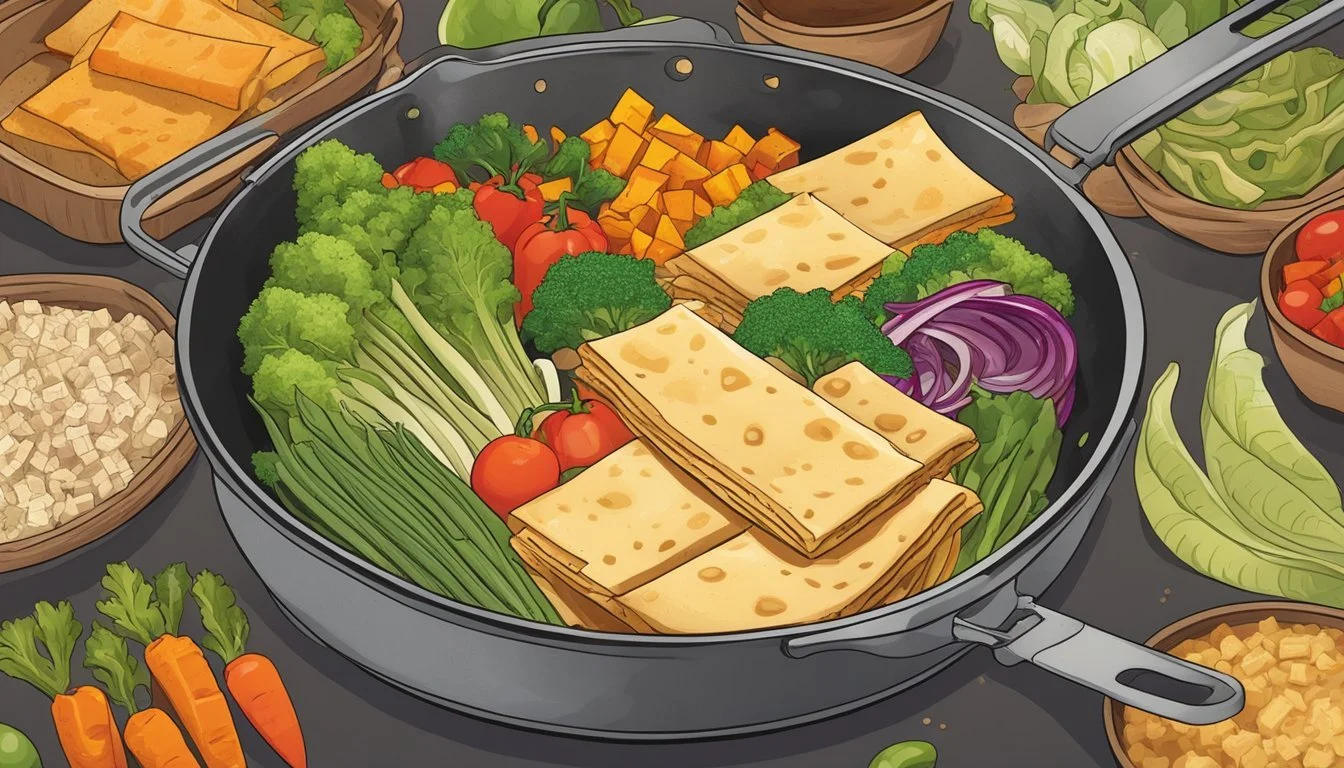 How to Cook with Tofu Skin for Vegan Wraps
