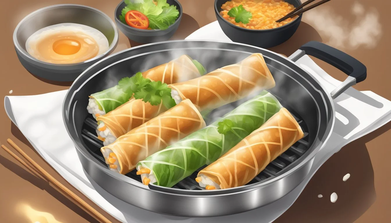 Best Way to Reheat Spring Rolls