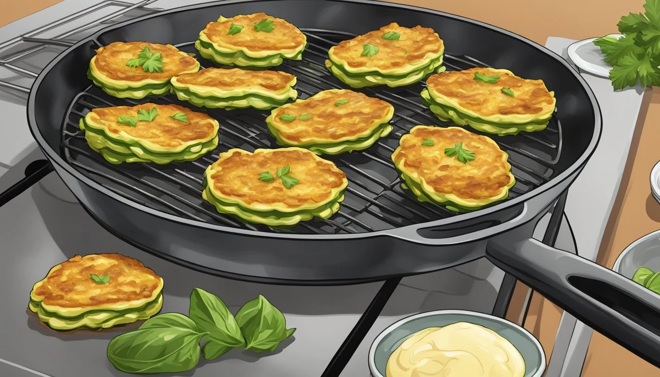 Best Way to Reheat Zucchini Fritters